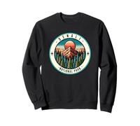 Viaje familiar de verano a las montañas de Denali Alaska Sudadera
