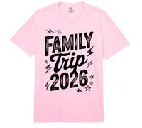 Viaje Familiar para niños 2026 Vacaciones Surfing Travel Vacay Matching Comfort Colors Adult Heavyweight T-Shirt