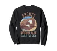 Viaje Familiar por Carretera al Parque Nacional Arches Souvenir 2026 Sudadera