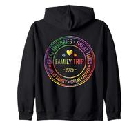 Viaje familiar Vacaciones familiares Grandes recuerdos Viaje en familia 2025 Sudadera con Capucha