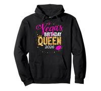 Viaje Femenino a Las Vegas 2026 Cumpleaños Squad Queen Weekend Sudadera con Capucha