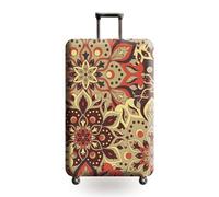 Viaje Funda de Equipaje Estampados Mandala Bohemios Funda Elástica Lavable Antipolvo para Maletas de 18-32 Pulgadas Trolley Funda Guardapolvo Accesorios de Viaje (Colorido 5,S (18-21 Pulgadas))