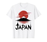 Viaje icónico al Atardecer del Monte Fuji de Japón para Amantes de la Cultura Camiseta
