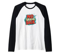 Viaje intrépido sin traje de vuelta atrás Camiseta Manga Raglan
