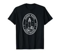 Viaje marítimo a la Playa náutica de Sandy Point Lighthouse, Nueva Jersey, 1872 Camiseta