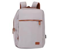 Viaje Mochila, Bolsa de Maleta para Computadora Portátil de 16 Pulgadas a Prueba de Agua con Puerto de Carga USB, Mujeres Mujeres de Viajes (Gris claro)