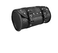 Viaje Moto Bolsa Trasera Alforjas Cuero Sintético Motocicleta Bolsa Herramientas Horquilla Delantera Trasera Para Chopper Bobber Para Cruiser Sportster Bolsa Equipaje Moto(C)