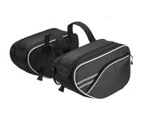 Viaje Moto Bolsa Trasera Alforjas Laterales Para Motocicleta De 30 L (15 X 2) Bolsa Para Con Funda Impermeable Para Grom Dirt Bike Motocross