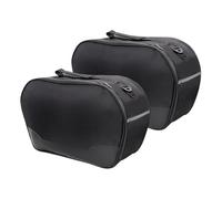 Viaje Moto Bolsa Trasera Alforjas Para Motocicleta Gold Wing Goldwing GL1800 GL 1800 2012-2017 Bolsa Interior Izquierda Y Derecha Para Maletero Bolsa Equipaje Moto(Black 2 Pcs)