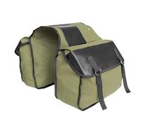 Viaje Moto Bolsa Trasera Bolsa Impermeable Para Alforjas Traseras Motocicleta Portaequipajes Carga Doble Para Maletero Bolsa Equipaje Moto(Type 1 Green)