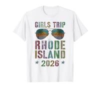 Viaje NIÑAS NIÑAS Rhode Island 2026 Vacay Cruise Travel Camiseta