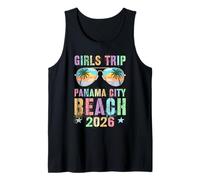 Viaje NIÑAS PANAMÁ City Beach 2026 Vacation Cruise Vacay Camiseta sin Mangas