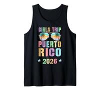 Viaje NIÑAS Puerto Rico 2026 Vacation Cruise Vacay Camiseta sin Mangas
