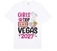 Viaje para Mujeres y niñas Vegas 2027 Despedida de Soltera Vacaciones Comfort Colors Adult Heavyweight T-Shirt
