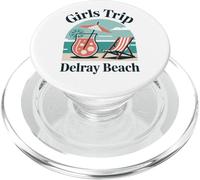 Viaje para niñas Delray Beach Girls Travel Crew Florida Besties PopSockets PopGrip para MagSafe