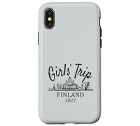 Viaje para niñas Finlandia 2027 | Vacaciones de viaje para niñas Carcasa para iPhone X/XS