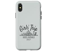 Viaje para niñas Helsinki Finlandia 2027 | Vacaciones de viaje para niñas Carcasa para iPhone X/XS