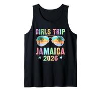 Viaje para NIÑAS Jamaica 2026 Vacay Cruise Travel Matching Camiseta sin Mangas