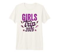 Viaje para NIÑAS para NIÑAS 2026 Vacaciones Playa Vacay Beach Matching Camiseta Premium