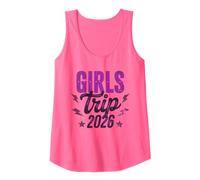 Viaje para NIÑAS para NIÑAS 2026 Vacaciones Playa Vacay Beach Matching Camiseta sin Mangas