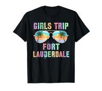 Viaje para NIÑAS para NIÑAS FT Fort Lauderdale Viajes Playa Vacaciones Camiseta