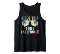 Viaje para NIÑAS para NIÑAS FT Fort Lauderdale Viajes Playa Vacaciones Camiseta sin Mangas