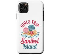 Viaje para niñas Sanibel Island Girls Travel Crew Florida Besties Carcasa para iPhone 11 Pro MAX
