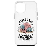 Viaje para niñas Sanibel Island Girls Travel Crew Florida Besties Carcasa para iPhone 12/12 Pro