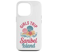 Viaje para niñas Sanibel Island Girls Travel Crew Florida Besties Carcasa para iPhone 13 Pro