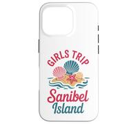 Viaje para niñas Sanibel Island Girls Travel Crew Florida Besties Carcasa para iPhone 16 Pro