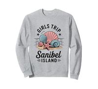 Viaje para niñas Sanibel Island Girls Travel Crew Florida Besties Sudadera
