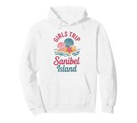 Viaje para niñas Sanibel Island Girls Travel Crew Florida Besties Sudadera con Capucha