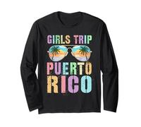 Viaje para niños y niñas Puerto Rico Vacay Camping Travel Matching Manga Larga