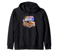 Viaje por Carretera a California Sudadera con Capucha