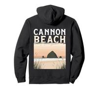 Viaje por Carretera a Cannon Beach por la Costa de Oregón | Viajes al noroeste del Pacífico Sudadera con Capucha