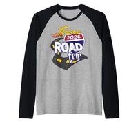 Viaje por Carretera a Texas 2026 Camiseta Manga Raglan