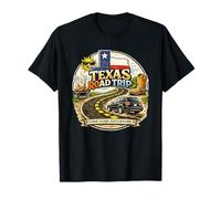 Viaje por Carretera a Texas, Aventura en Estado de Lone Star, Viajes con Barbacoa Camiseta