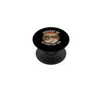 Viaje por Carretera al Desierto del Centenario 1926-2026 Vintage PopSockets PopGrip Adhesivo
