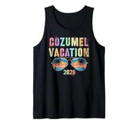 Viaje Retro a Cozumel Vacation 2026, la Mejor combinación de Vacaciones de la Historia Camiseta sin Mangas
