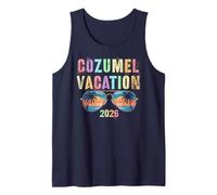 Viaje Retro a Cozumel Vacation 2026, la Mejor combinación de Vacaciones de la Historia Camiseta sin Mangas