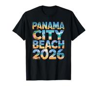 Viaje Retro a Panama City Beach 2026, Viaje, Vacaciones, mamás, Mejor Amiga, tripulación Camiseta