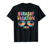 Viaje Vintage a Boracay Vacation 2026, Viaje y natación a Juego Camiseta