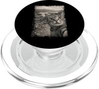 Viaje Vintage Divertido para Amantes de los Gatos en Lake District PopSockets PopGrip para MagSafe