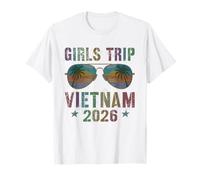 Viaje Vintage Girls Vietnam 2026 Viaje Vacaciones Camiseta