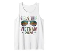 Viaje Vintage Girls Vietnam 2026 Viaje Vacaciones Camiseta sin Mangas