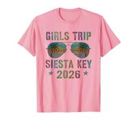 Viaje Vintage NIÑAS Siesta Key 2026 Vacay Swim Travel Camiseta