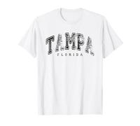 Viaje vintage retro a Tampa, Florida, City State Pride Travel Camiseta