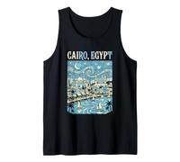 Viajero El Cairo Egipto Viajes de Aventura Camiseta sin Mangas