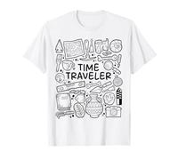 Viajero en el tiempo - Arqueología divertida & Diseño de historia Camiseta