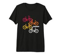 Viajes a Dinamarca Copenhague Bike Souvenir Camiseta Premium